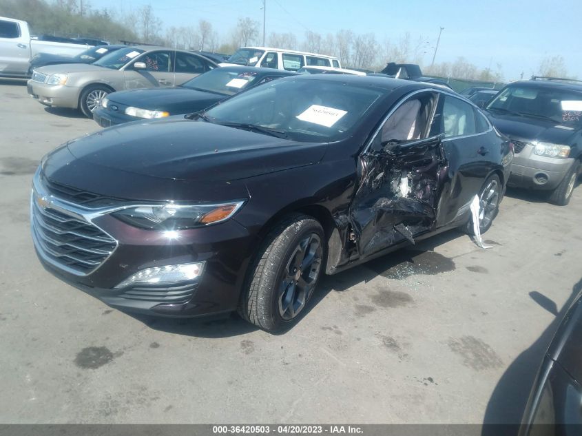 2021 CHEVROLET MALIBU LT - 1G1ZD5ST3MF004832