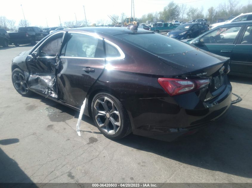 2021 CHEVROLET MALIBU LT - 1G1ZD5ST3MF004832