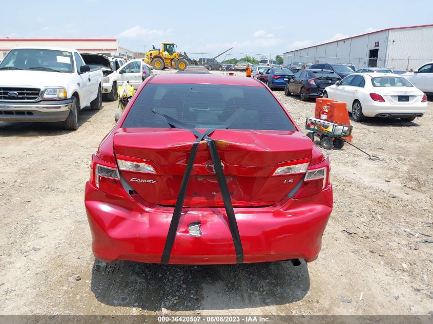 2014 TOYOTA CAMRY L/LE/XLE/SE/SE SPORT - 4T1BF1FKXEU841504