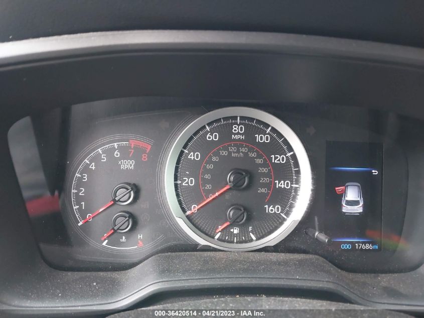 2022 TOYOTA COROLLA CROSS LE - 7MUCAAAG1NV010655