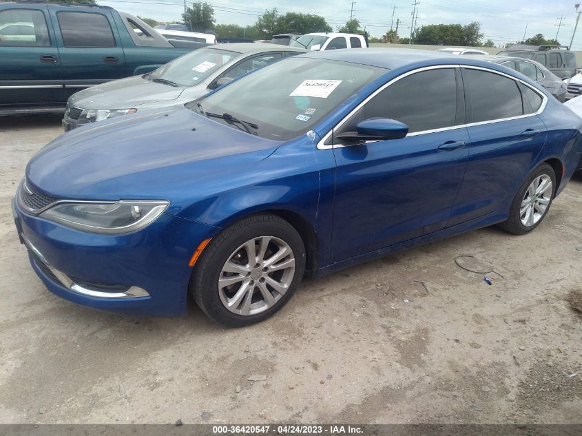 2015 CHRYSLER 200 LIMITED - 1C3CCCAB6FN623130