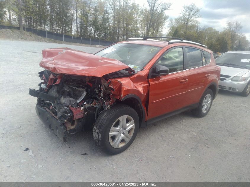 2015 TOYOTA RAV4 LE - JTMBFREV3FD142733