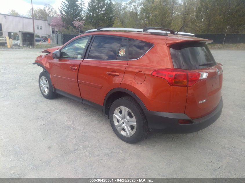 2015 TOYOTA RAV4 LE - JTMBFREV3FD142733