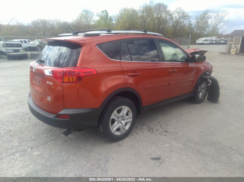 2015 TOYOTA RAV4 LE - JTMBFREV3FD142733