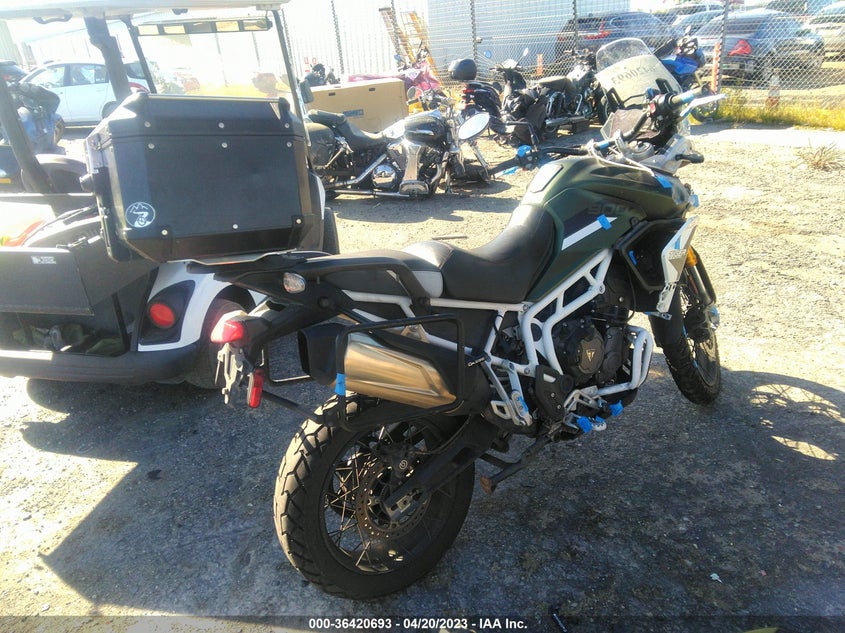 VIN SMTE67DF5LTAB0649 2020 TRIUMPH MOTORCYCLE TIGER 900 RALLY PRO