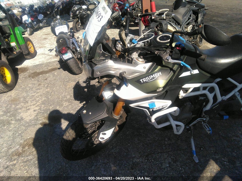 VIN SMTE67DF5LTAB0649 2020 TRIUMPH MOTORCYCLE TIGER 900 RALLY PRO