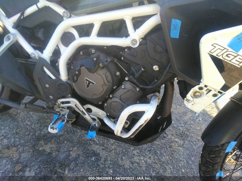 VIN SMTE67DF5LTAB0649 2020 TRIUMPH MOTORCYCLE TIGER 900 RALLY PRO
