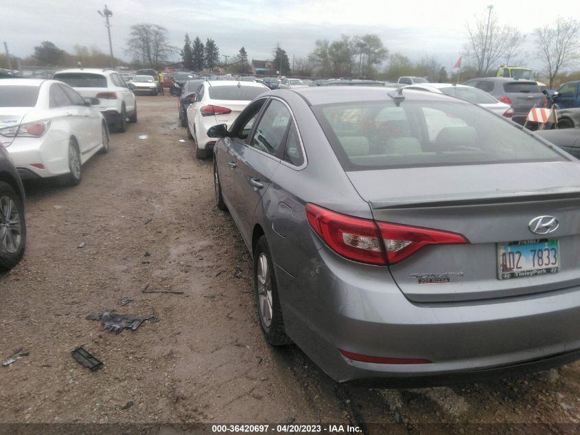 2016 HYUNDAI SONATA 2.4L SE - 5NPE24AF3GH352769