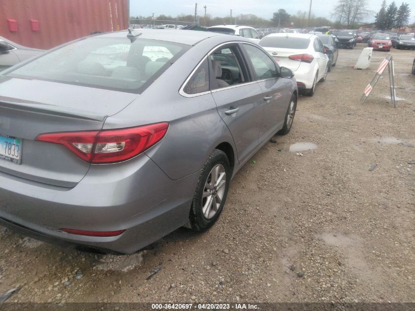 2016 HYUNDAI SONATA 2.4L SE - 5NPE24AF3GH352769