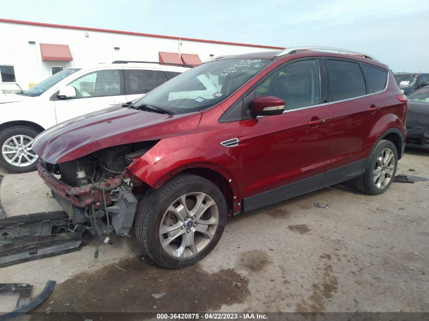 2014 FORD ESCAPE TITANIUM - 1FMCU0J99EUC07609