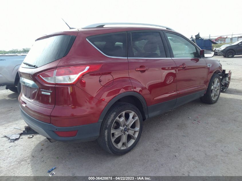 2014 FORD ESCAPE TITANIUM - 1FMCU0J99EUC07609