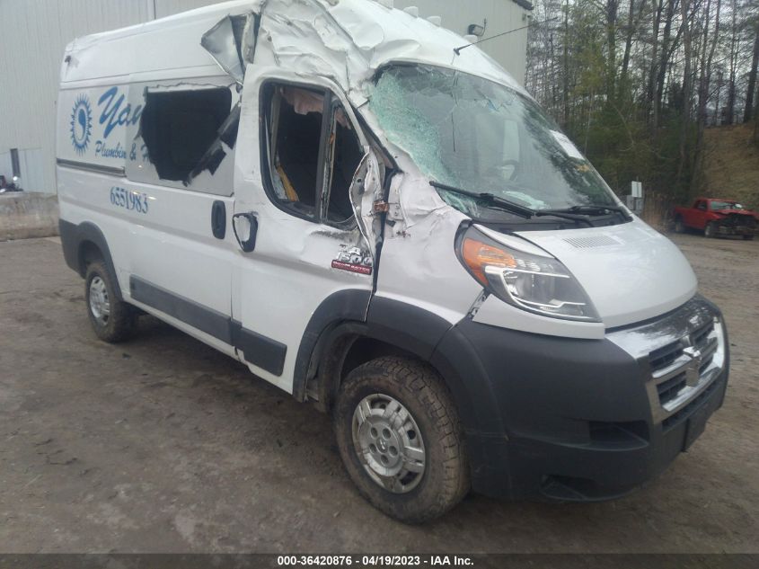 2016 RAM PROMASTER CARGO VAN - 3C6TRVBG2GE128713