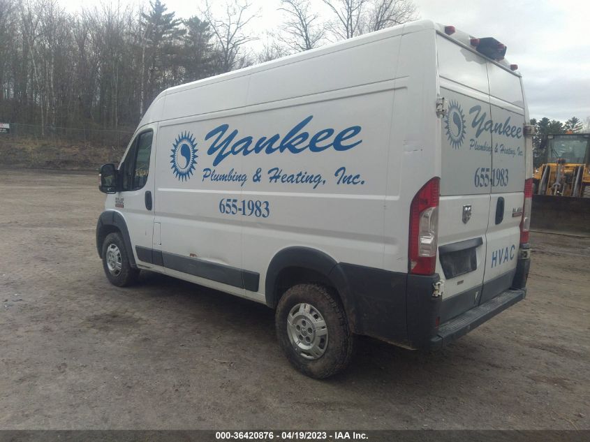 2016 RAM PROMASTER CARGO VAN - 3C6TRVBG2GE128713