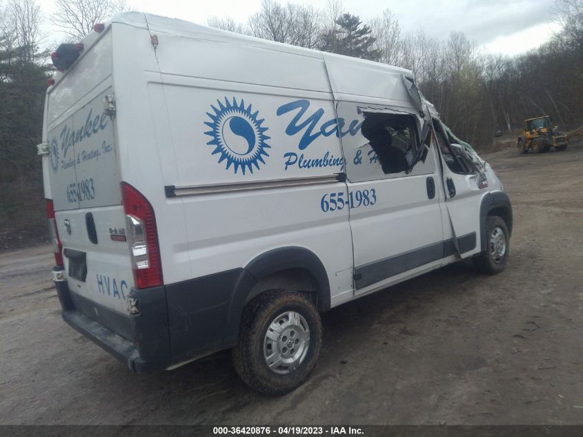 2016 RAM PROMASTER CARGO VAN - 3C6TRVBG2GE128713