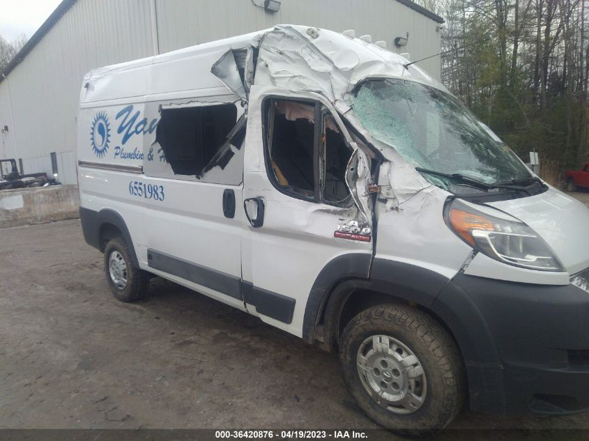 2016 RAM PROMASTER CARGO VAN - 3C6TRVBG2GE128713