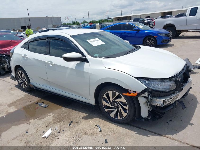 2019 HONDA CIVIC HATCHBACK LX - SHHFK7H3XKU220518