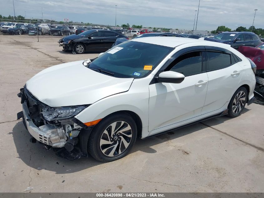 2019 HONDA CIVIC HATCHBACK LX - SHHFK7H3XKU220518