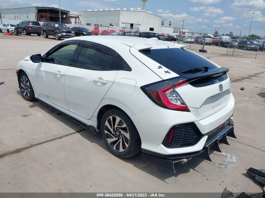 2019 HONDA CIVIC HATCHBACK LX - SHHFK7H3XKU220518