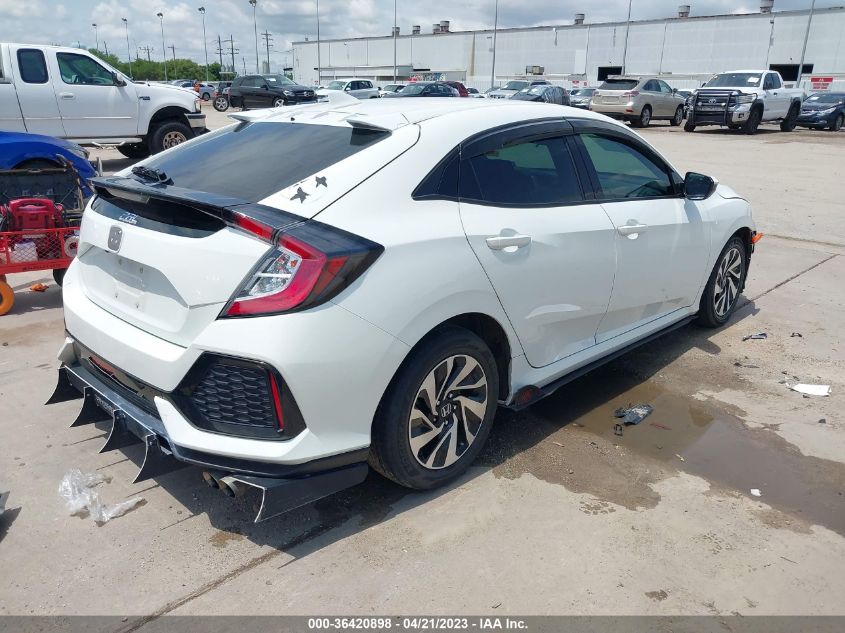2019 HONDA CIVIC HATCHBACK LX - SHHFK7H3XKU220518