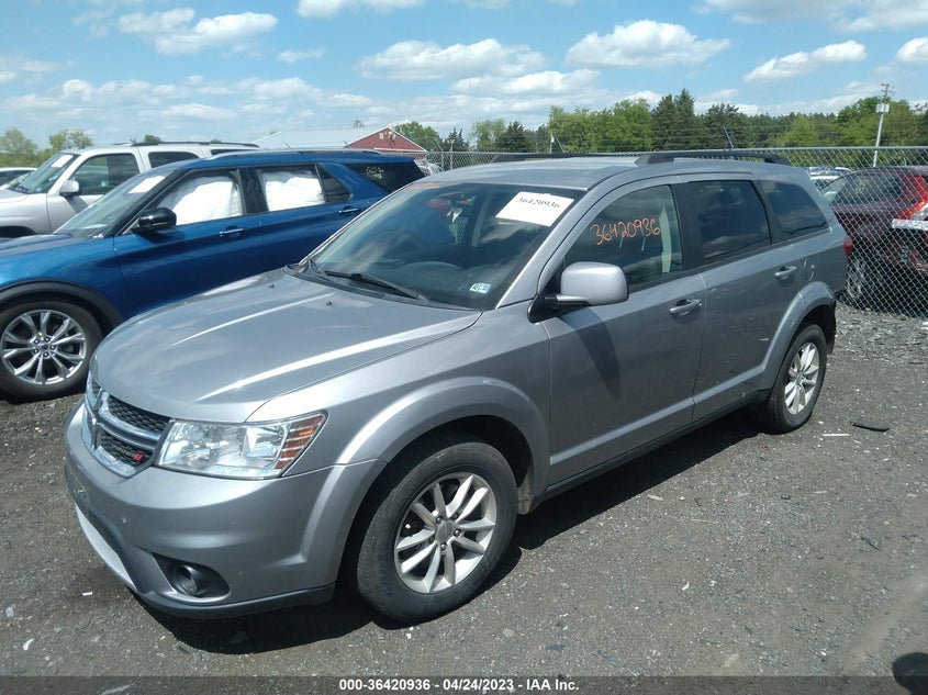 VIN 3C4PDDBG2HT513043 2017 DODGE JOURNEY SXT