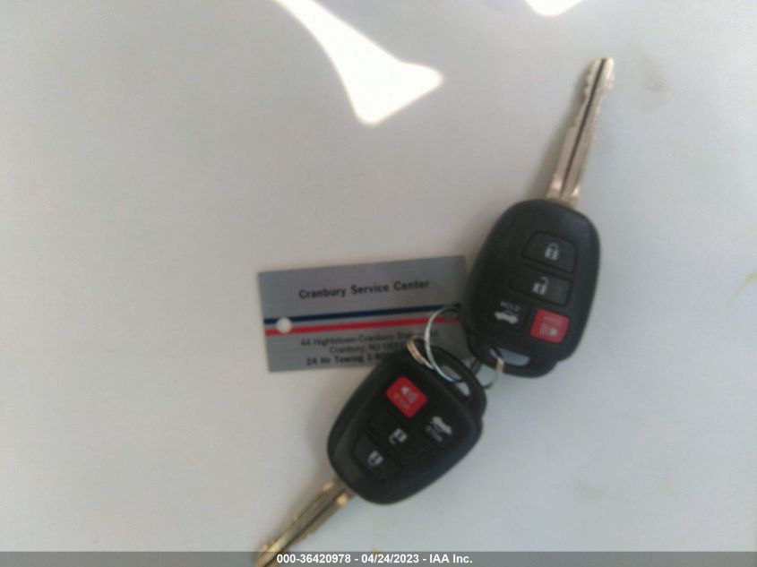 2017 TOYOTA CAMRY XLE/SE/LE/XSE - 4T1BF1FK2HU272961