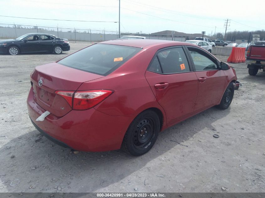 2018 TOYOTA COROLLA L/LE/XLE/SE/XSE - 2T1BURHE2JC982056