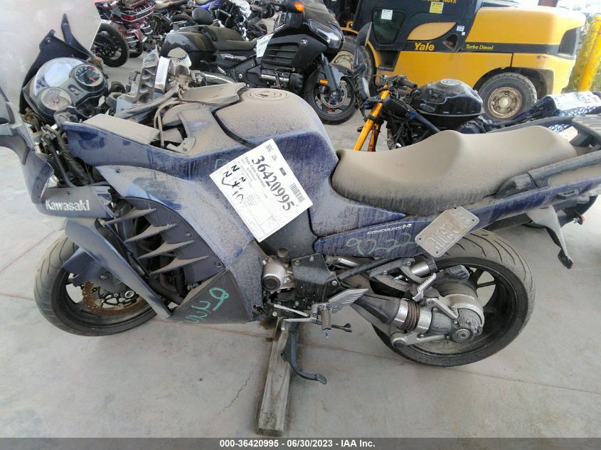 2013 KAWASAKI ZG1400 C JKBZGNC14DA022108