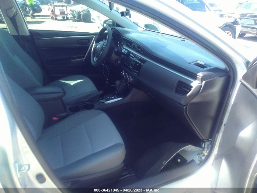 2015 TOYOTA COROLLA L/LE/S/S PLUS/LE PLUS - 2T1BURHE6FC348188