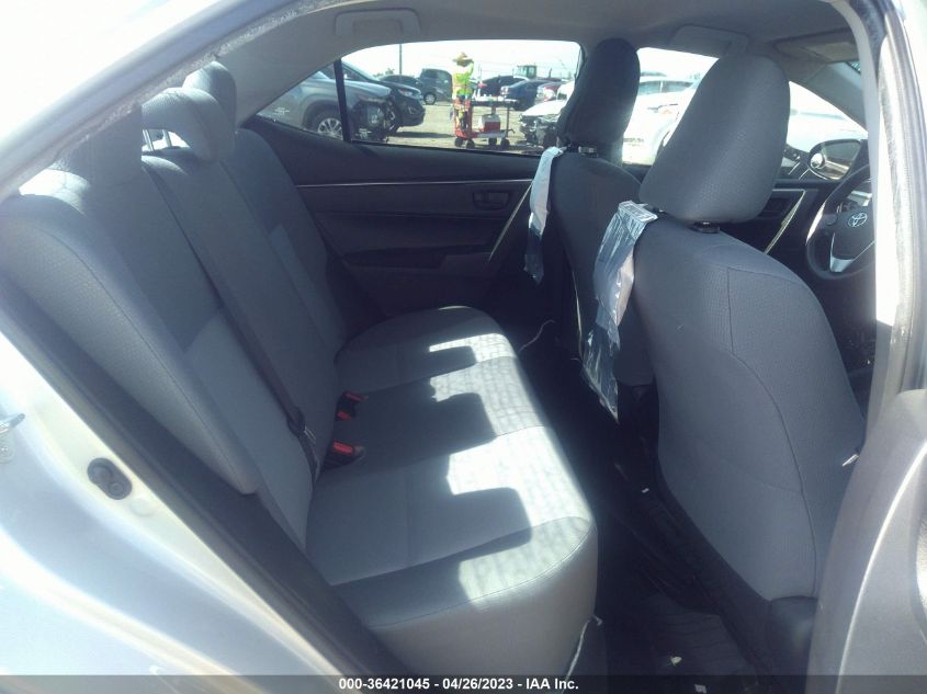 2015 TOYOTA COROLLA L/LE/S/S PLUS/LE PLUS - 2T1BURHE6FC348188