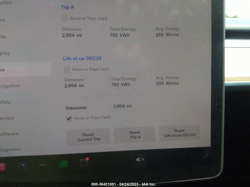 2023 TESLA MODEL 3 - 5YJ3E1EA5PF431922
