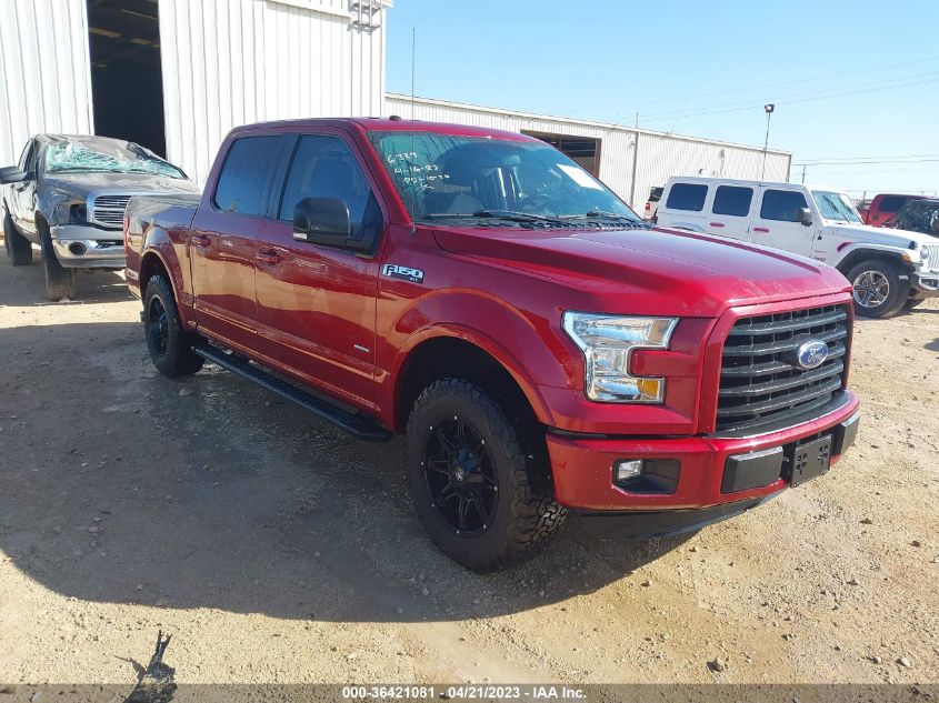 2016 FORD F-150 XL/LARIAT/XLT - 1FTEW1CP4GKF16329