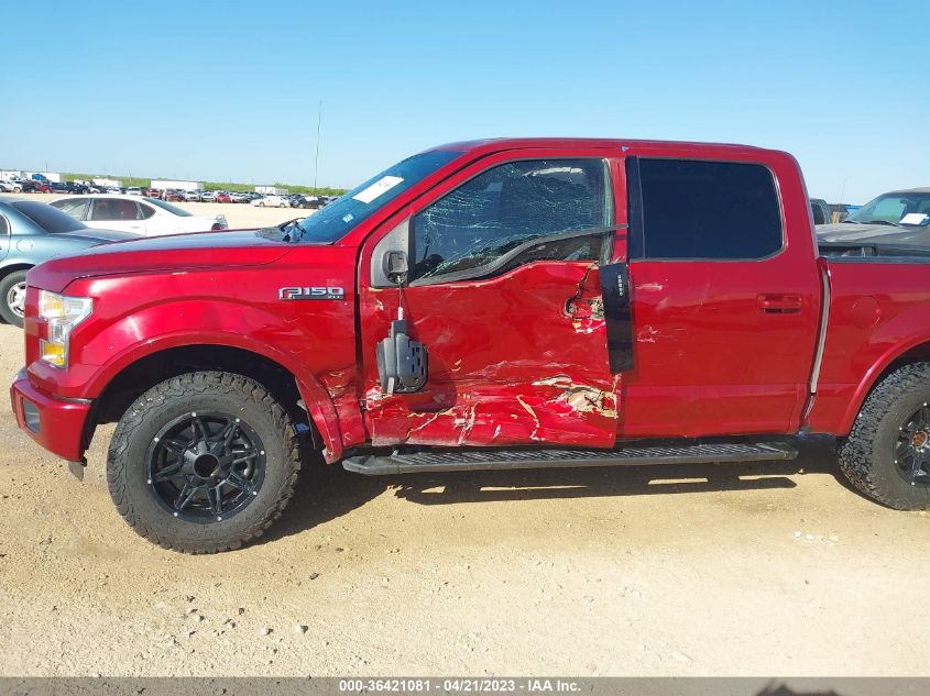 2016 FORD F-150 XL/LARIAT/XLT - 1FTEW1CP4GKF16329