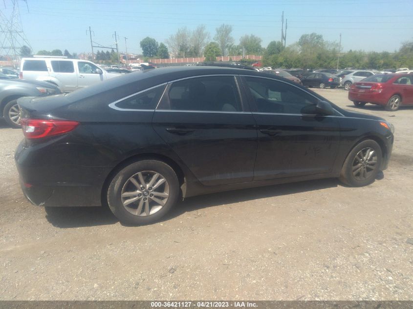 2017 HYUNDAI SONATA 2.4L - 5NPE24AF8HH571146