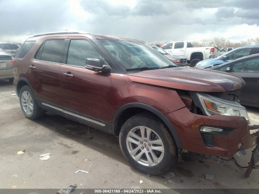 2018 FORD EXPLORER XLT - 1FM5K8D83JGC15021