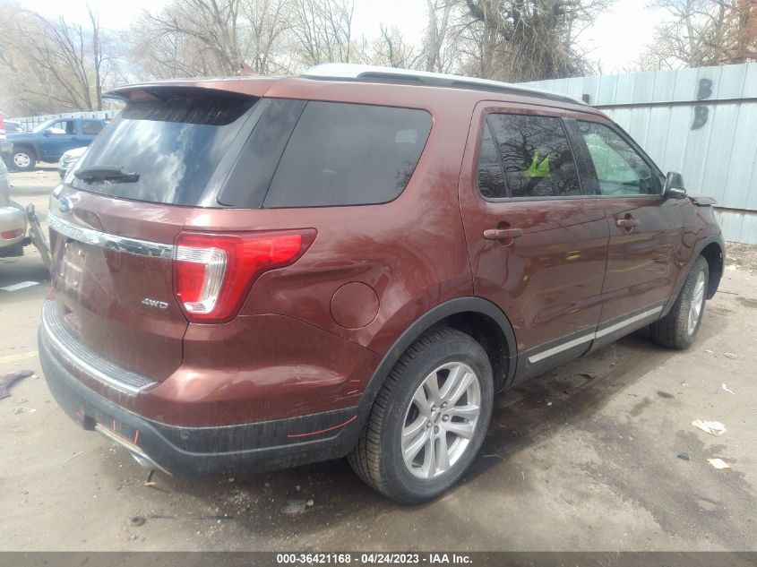 2018 FORD EXPLORER XLT - 1FM5K8D83JGC15021