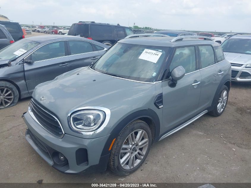 2022 MINI COUNTRYMAN COOPER - WMZ23BR07N3N76303