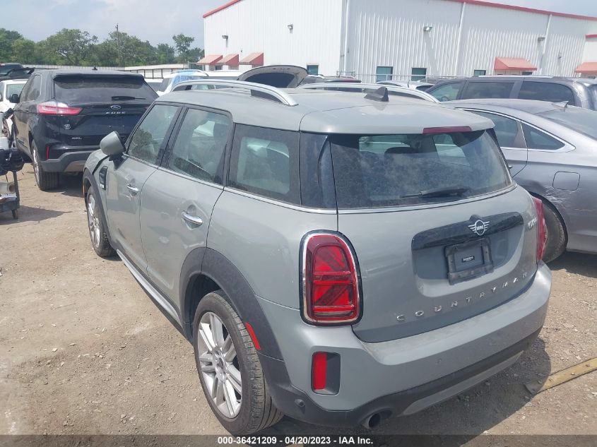 2022 MINI COUNTRYMAN COOPER - WMZ23BR07N3N76303