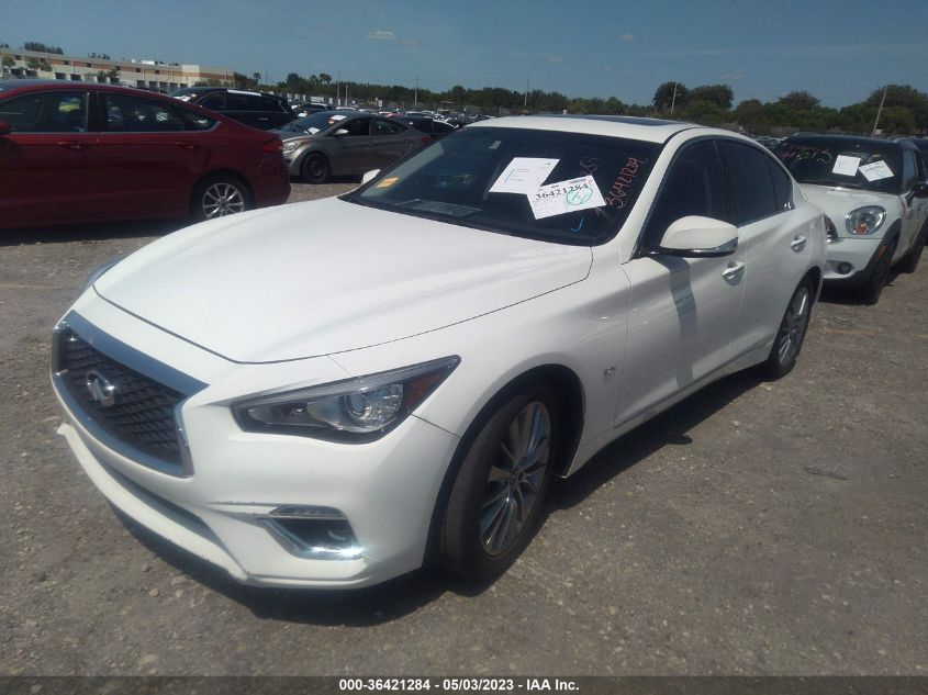 2020 INFINITI Q50 3.0T LUXE - JN1EV7AP3LM204562