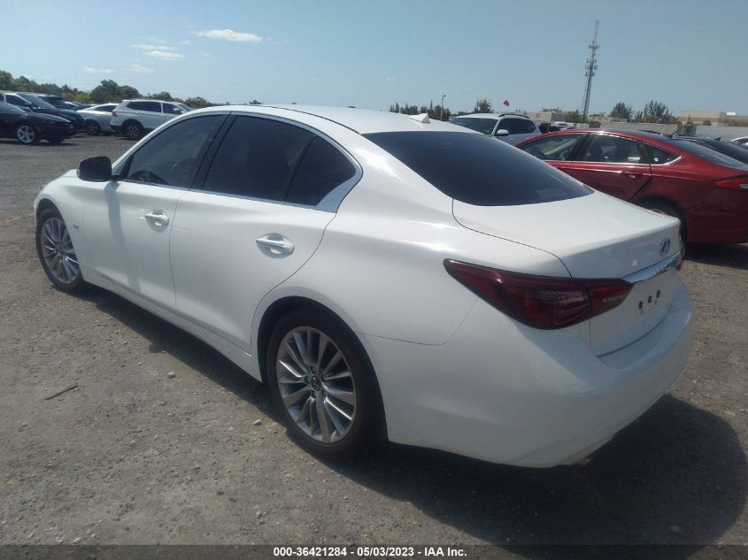 2020 INFINITI Q50 3.0T LUXE - JN1EV7AP3LM204562