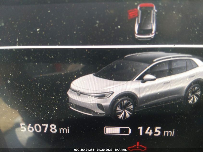 2021 VOLKSWAGEN ID.4 PRO S WVGTMPE28MP035544
