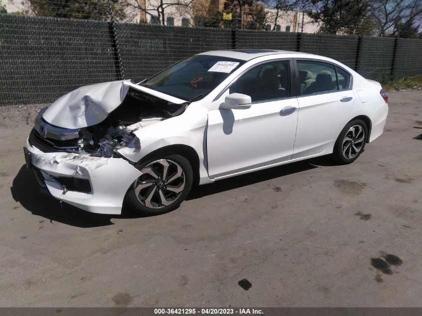 2016 HONDA ACCORD SEDAN EX - 1HGCR2F77GA087193