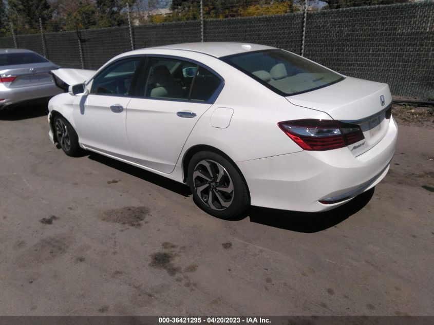 2016 HONDA ACCORD SEDAN EX - 1HGCR2F77GA087193