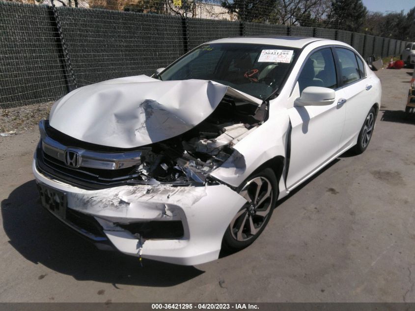 2016 HONDA ACCORD SEDAN EX - 1HGCR2F77GA087193