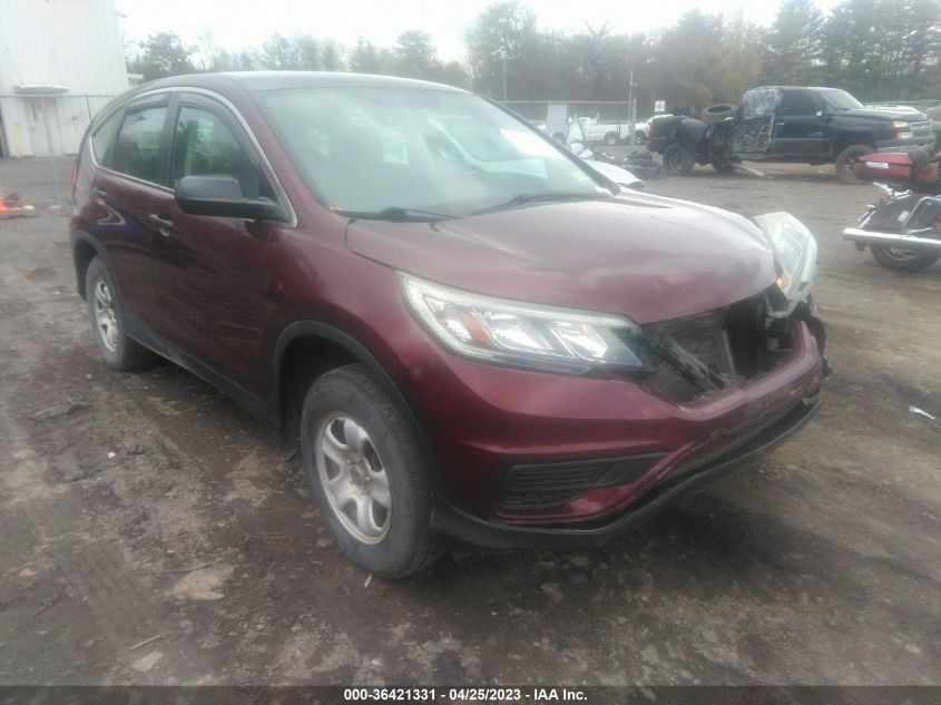 2015 HONDA CR-V LX - 5J6RM4H39FL074293