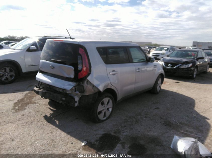 2016 KIA SOUL BASE - KNDJN2A26G7824796