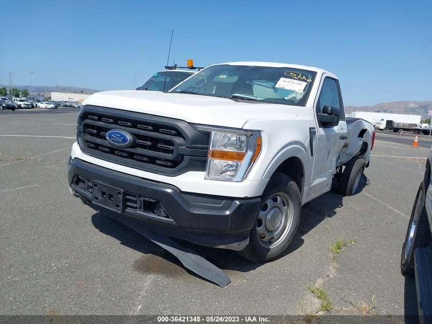 VIN 1FTMF1CB0NKF27017 2022 FORD F-150 XL/XLT