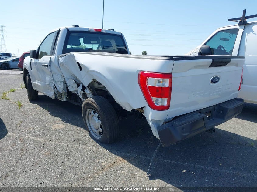 VIN 1FTMF1CB0NKF27017 2022 FORD F-150 XL/XLT