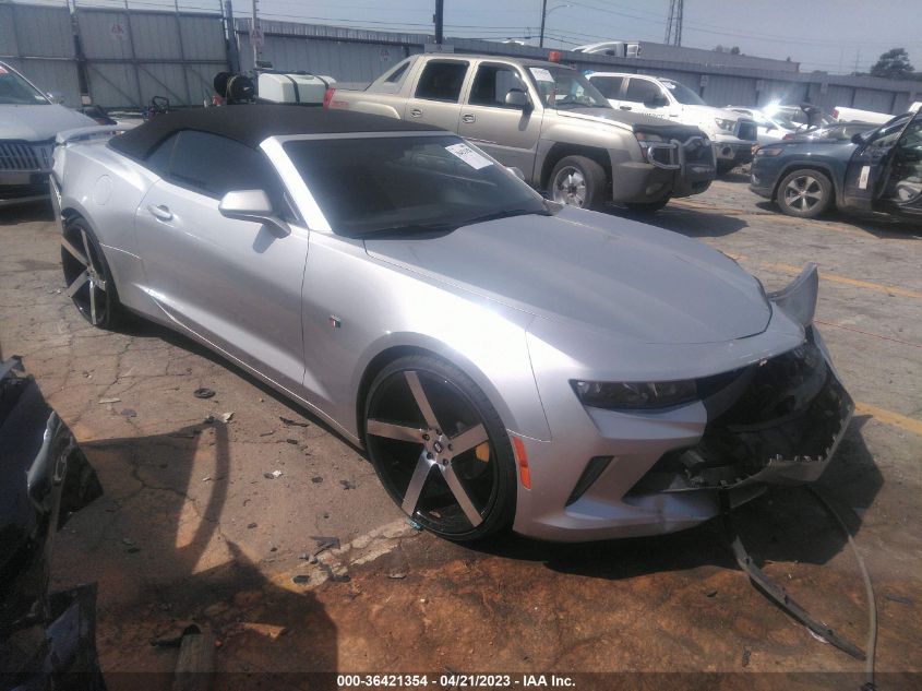 2018 CHEVROLET CAMARO 1LT - 1G1FB3DX0J0140248