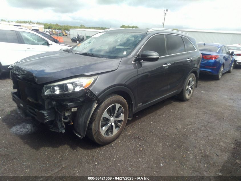 2016 KIA SORENTO EX - 5XYPHDA17GG032101