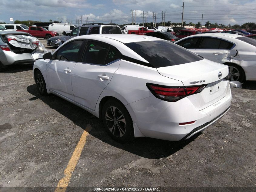 2022 NISSAN SENTRA SV - 3N1AB8CV4NY231892